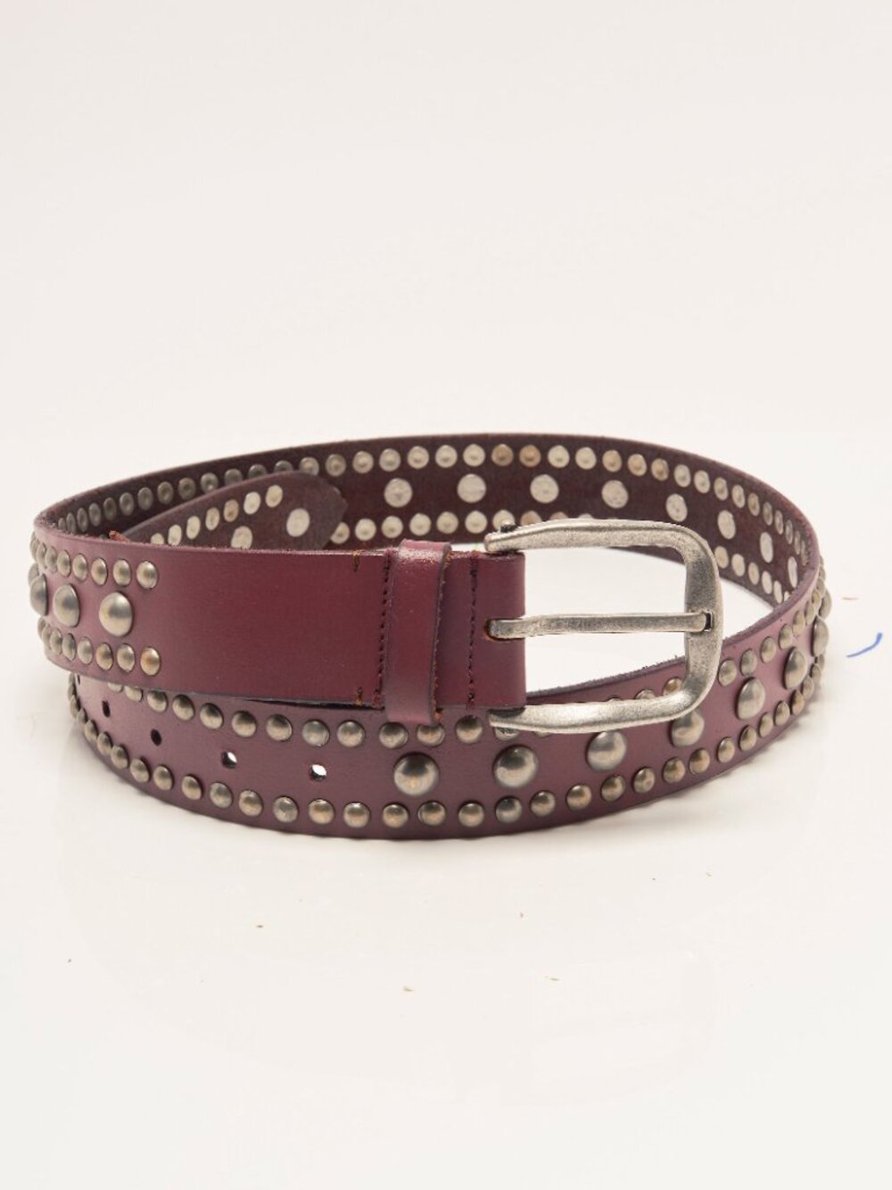 FREE PEOPLE We The Free Sola Stud Belt / Rare Plum - Picture 4 of 6